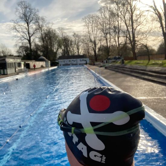 HuTag Sports. Silicone Swim Hat